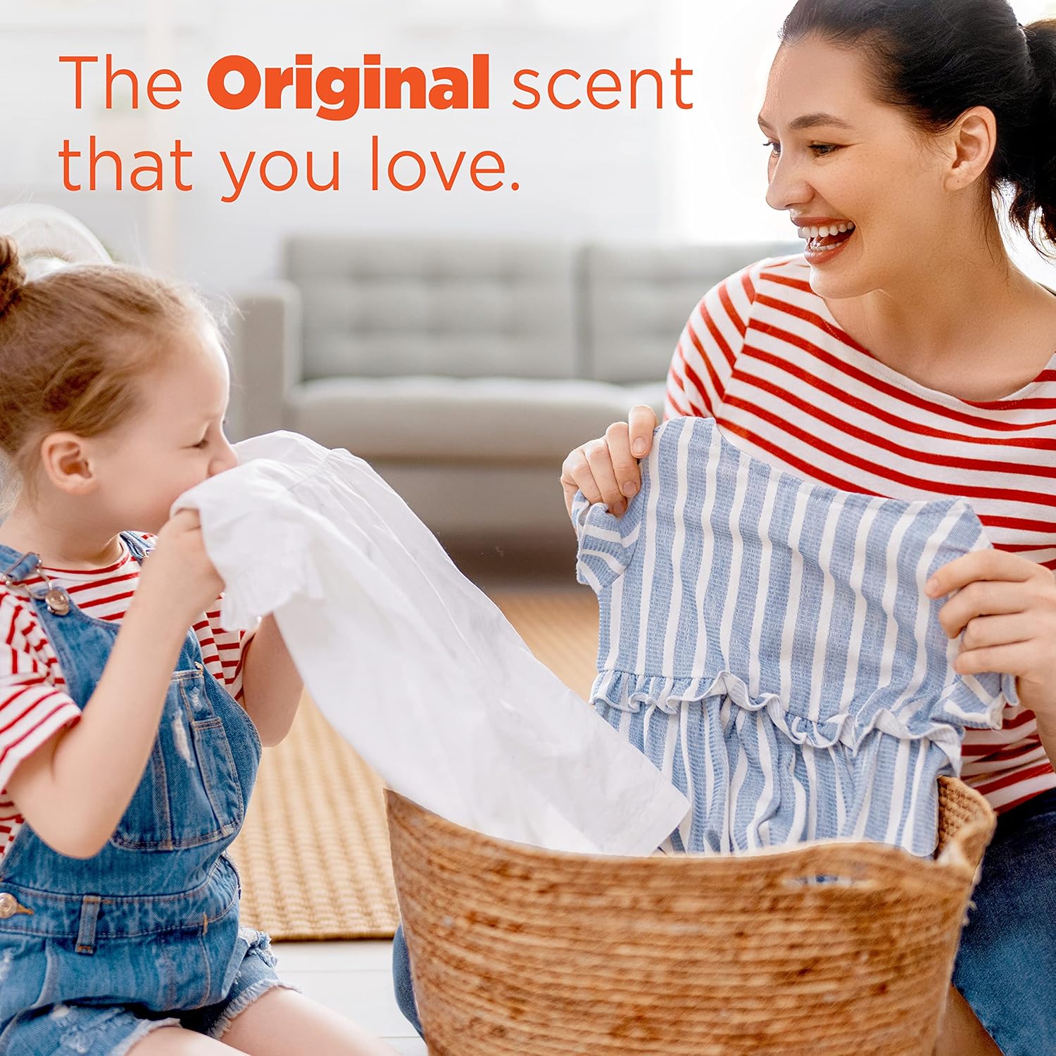 Tide laundry detergent pods contain the original scent that you love. 