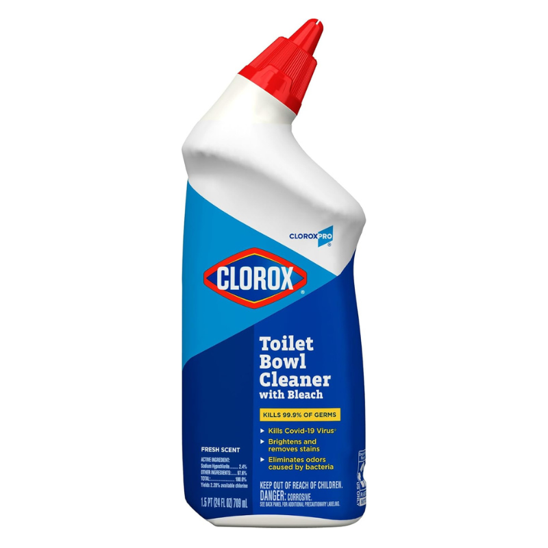 Clorox Toilet Bowl Cleaner with Bleach - Fresh, 24 Oz