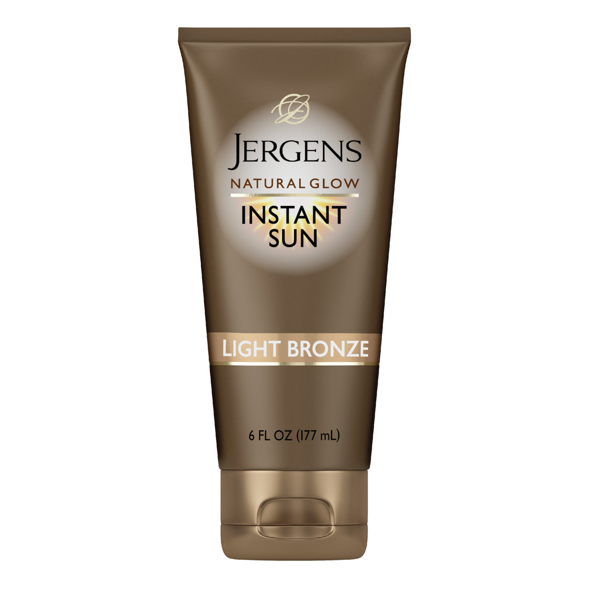 Jergens Natural Glow Instant Sun Light Bronze | 6 Oz (177 ml)
