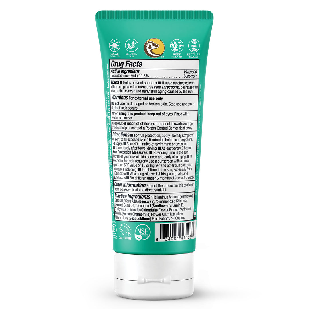 Badger Baby Mineral Sunscreen Cream - SPF 40 | 2.9 Oz (87 ml)