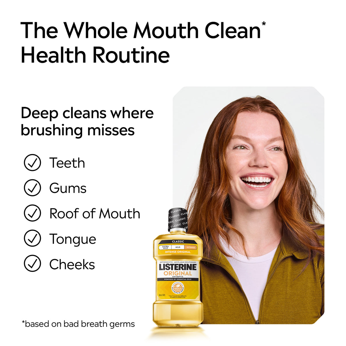 Listerine Original Antiseptic Mouthwash | 1.5 L