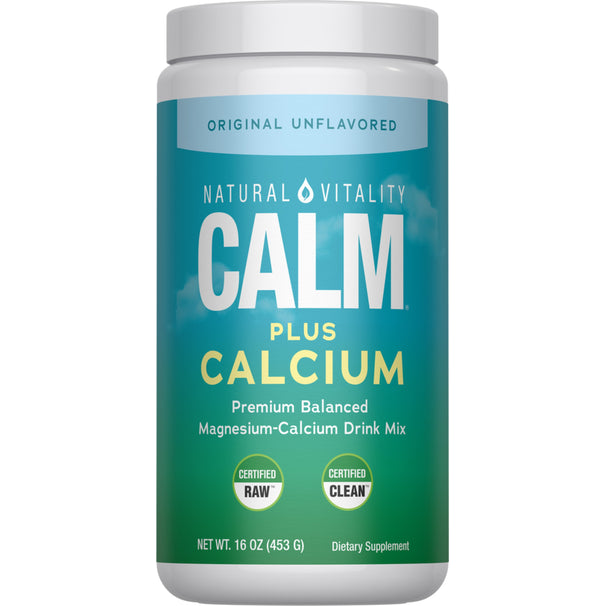 Natural Vitality Natural Calm + Calcium | Unflavoured | 454 g