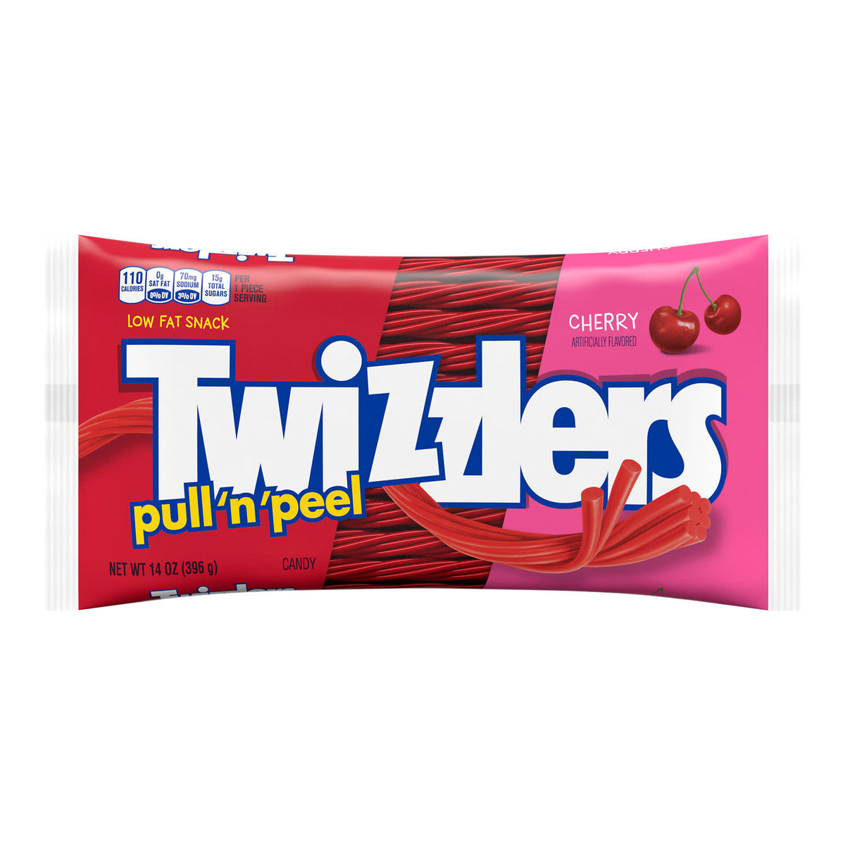 Twizzlers Pull n Peel Cherry | 14 Oz (396 g)