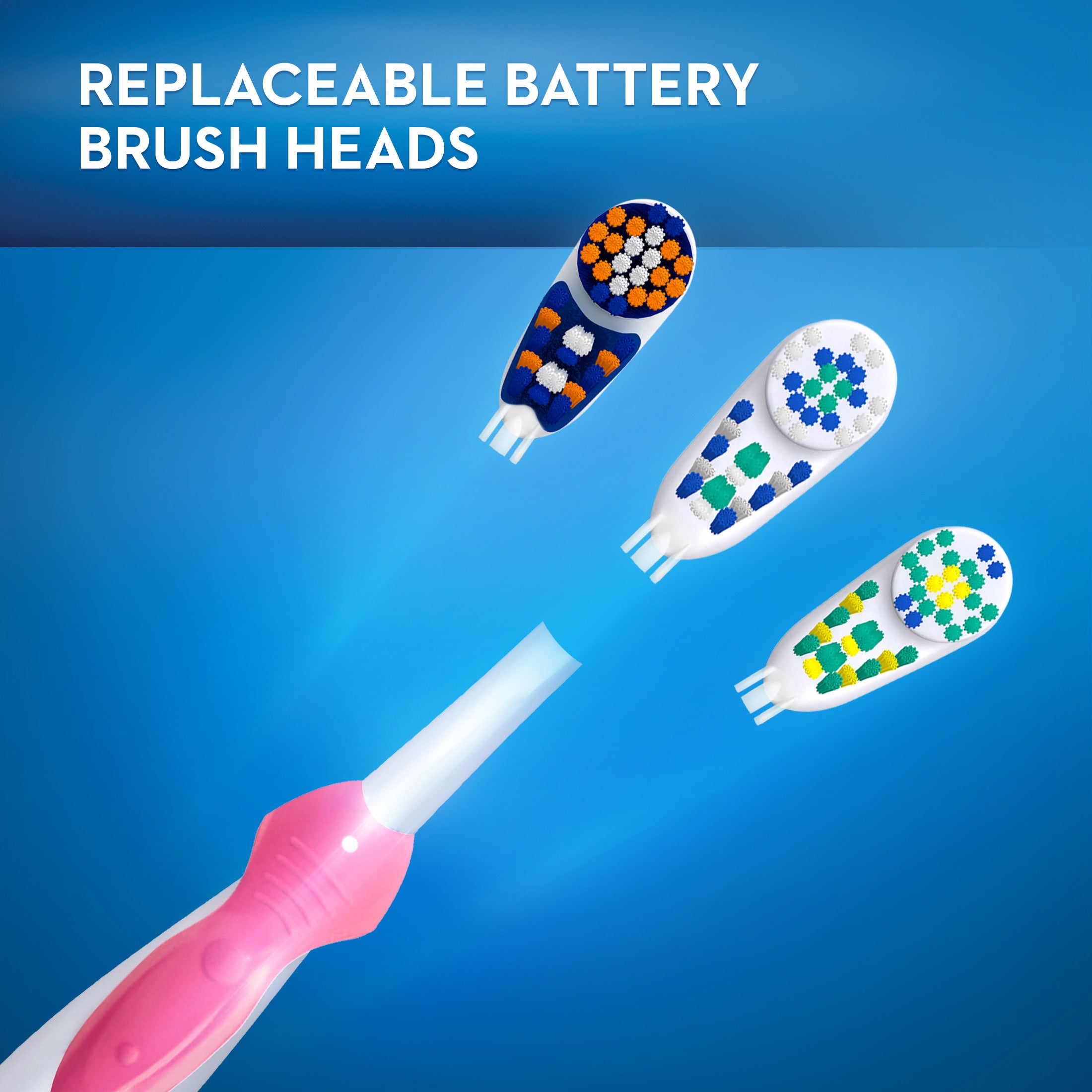 Oral-B Complete Deep Clean Battery Powered Electric Toothbrush | 1 Brush