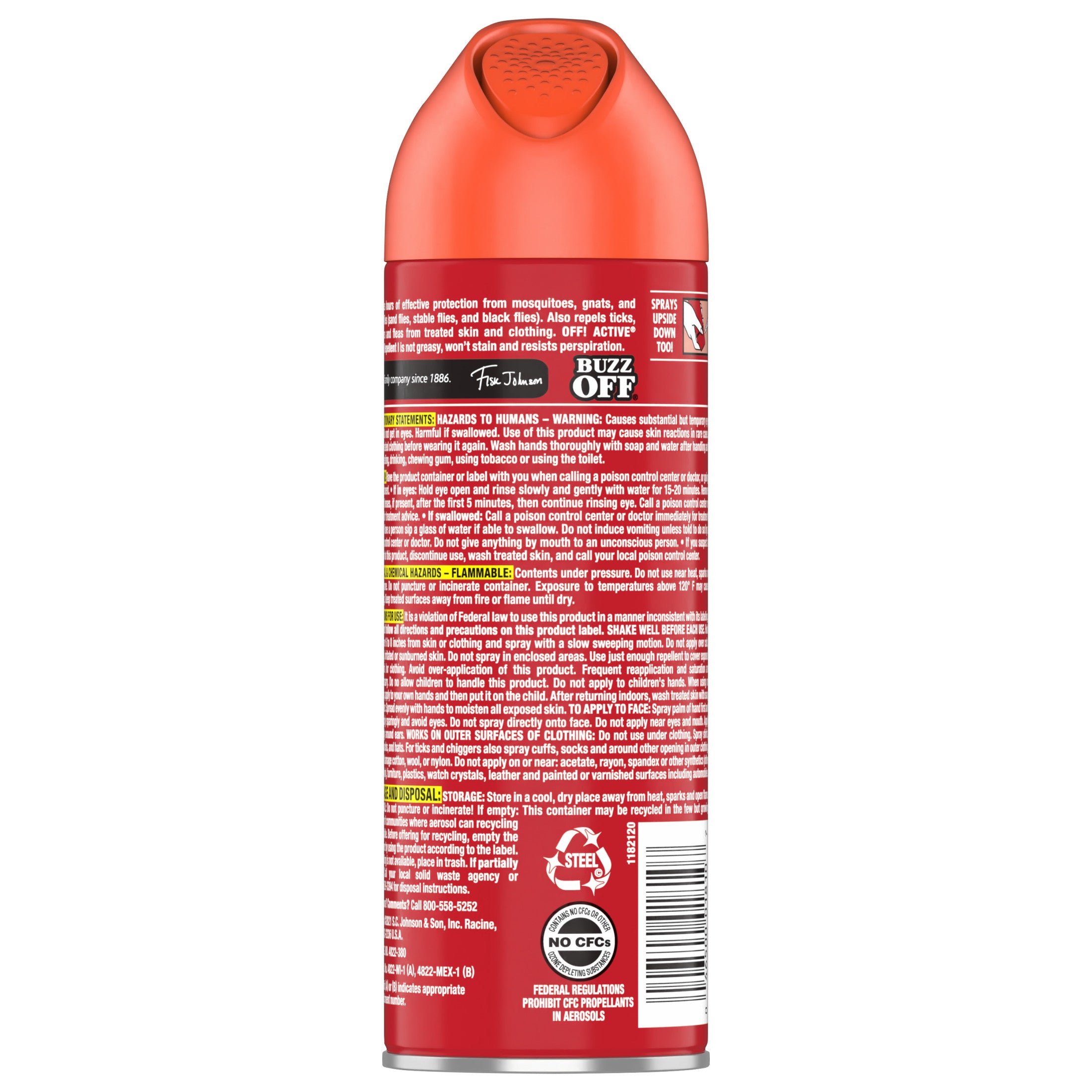 OFF! Active | Sweat Resistant | 6 Oz (170 g)