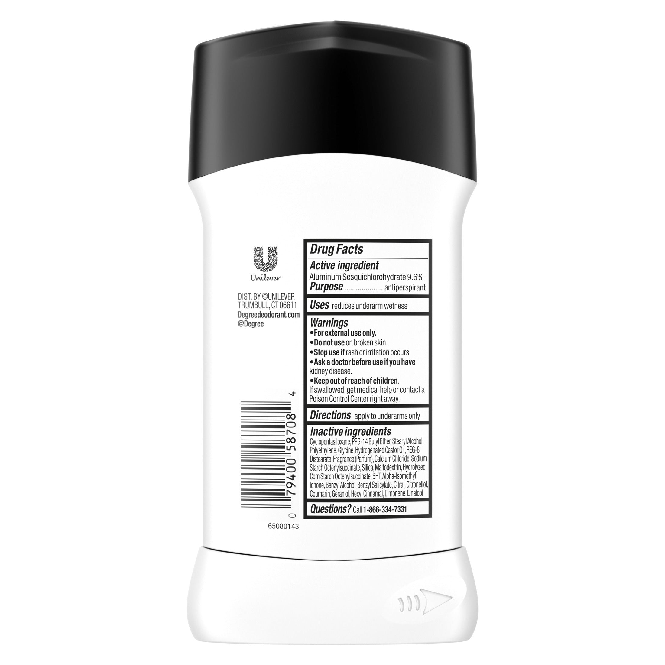 Degree Max Protection Deodorant | Classic | 2.7 Oz (74 g)