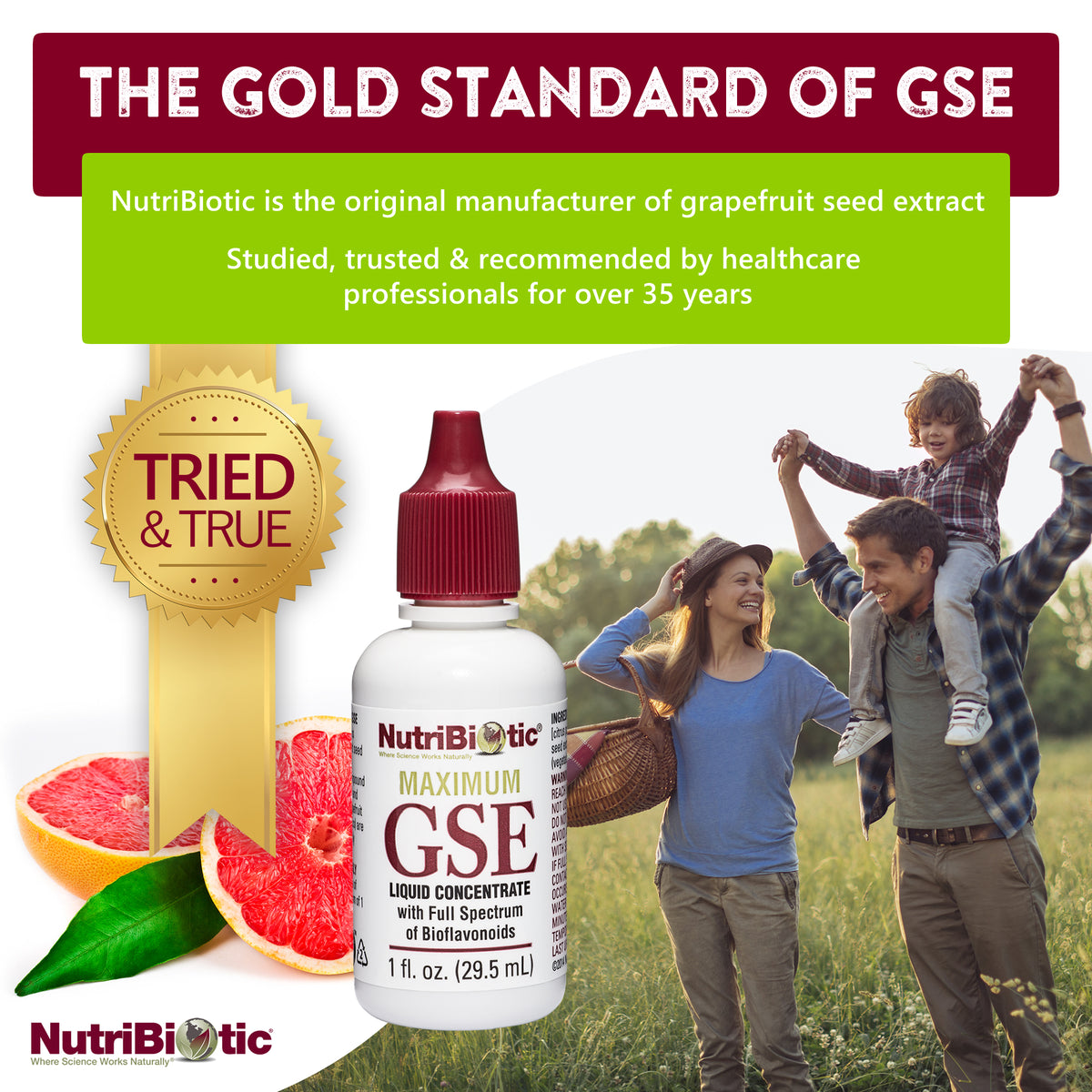 Nutribiotic GSE Maximum Liquid Concentrate | 1 Oz (29.5 ml)
