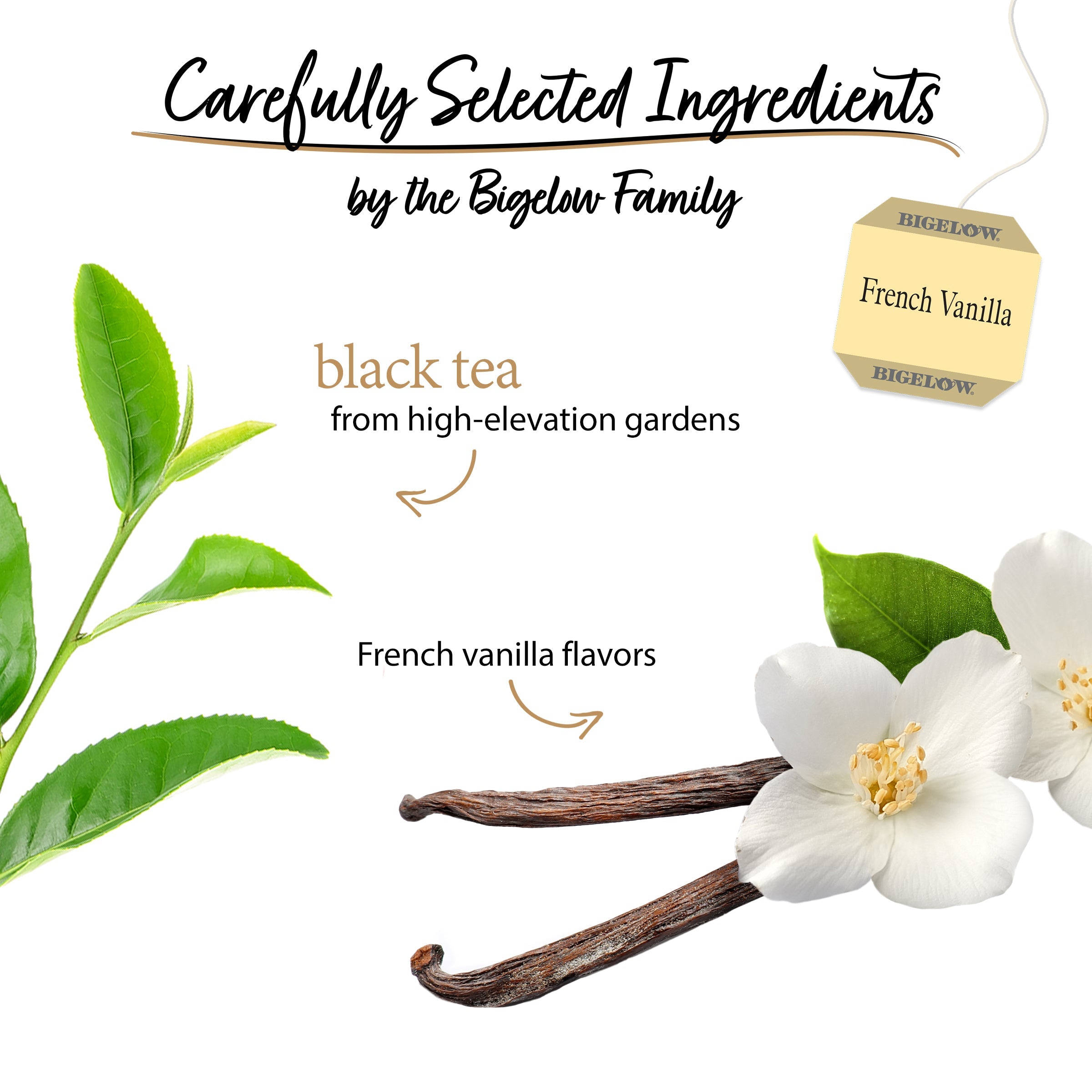 Bigelow Black Tea French Vanilla | 20 Tea Bags