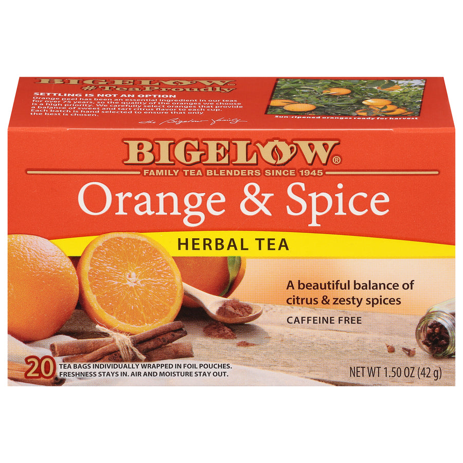 Bigelow Orange and Spice Tea | 20 Tea Bags