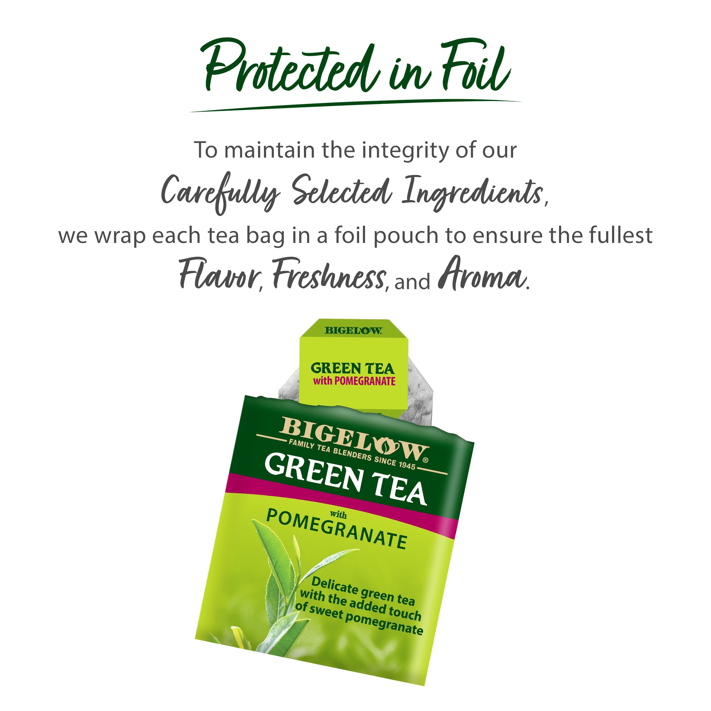 Bigelow Green Tea with Pomegranate | 20 Tea Bags