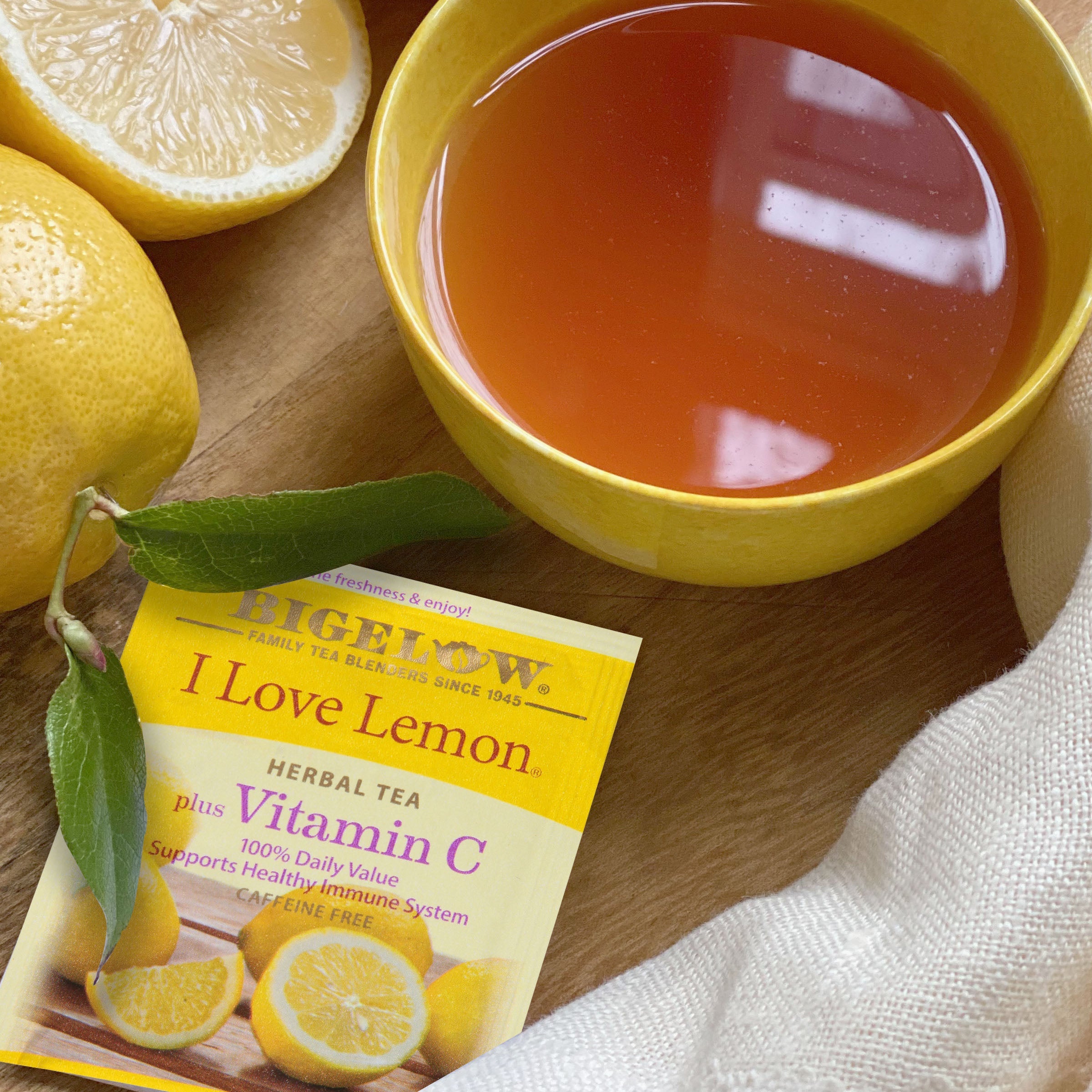 Bigelow I Love Lemon Herbal Tea | 20 Tea Bags