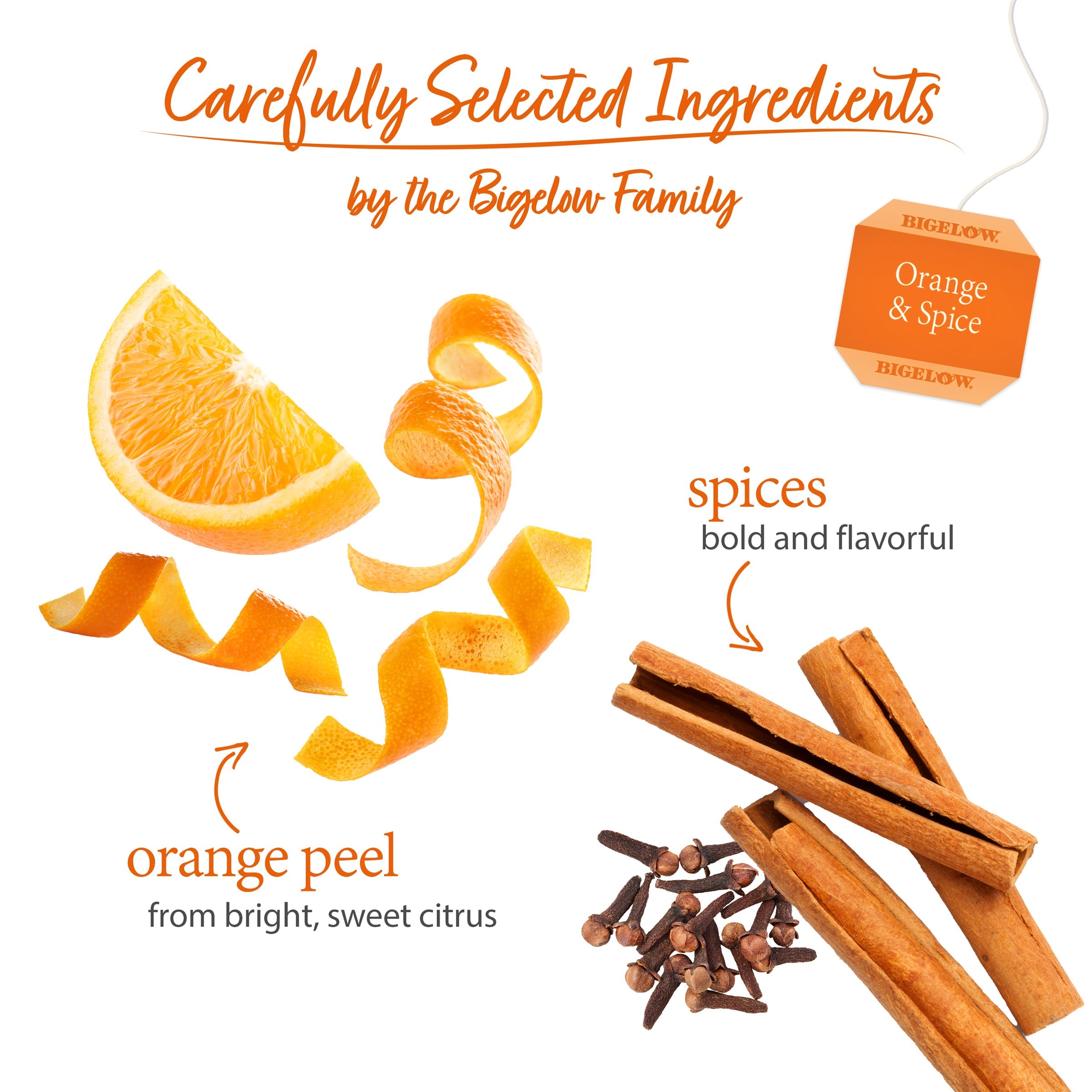 Bigelow Orange and Spice Tea | 20 Tea Bags